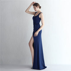 Elegant V-Neck Split Maxi Dress