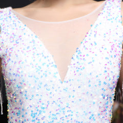 Sequin Fishtail Maxi Dress