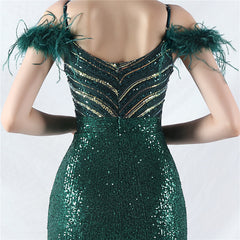 V-Neck Split Maxi Dress