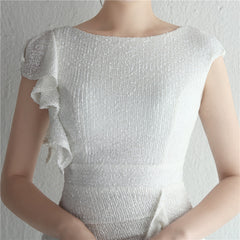 Sequined Split Fishtail Maxi Dress