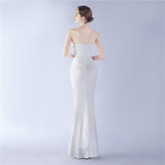 Sequined Sweetheart Maxi Dress