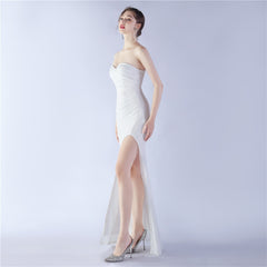 Sequined Sweetheart Maxi Dress