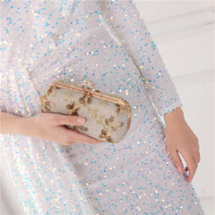 Sequined One-Shoulder Split Maxi Dress