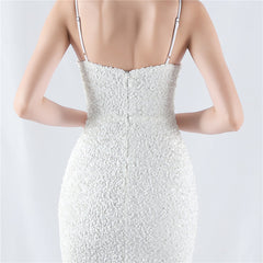 Sequined Gradient Maxi Dress