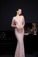 Sequin Fishtail Maxi Dress