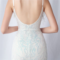 Sequined Split Maxi Dress