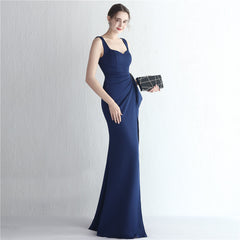 Elegant V-Neck Split Maxi Dress